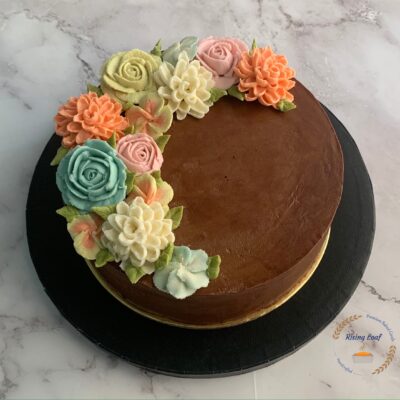 Chocolate Cake With Chocolate Buttercream Frosting